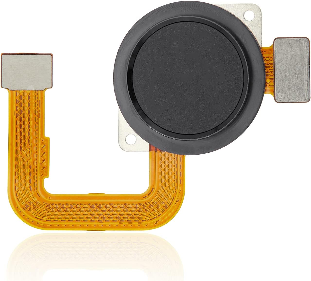 Best Shopper - Replacement Fingerprint Reader with Flex Cable Compatible for Motorola Moto G Power (XT2041-4 / XT2041-6 / XT2041-7 / XT2041DL / 2020) (Smoke Black)