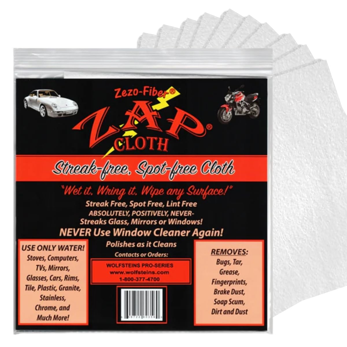 Zezo-Fiber Zap Cloth