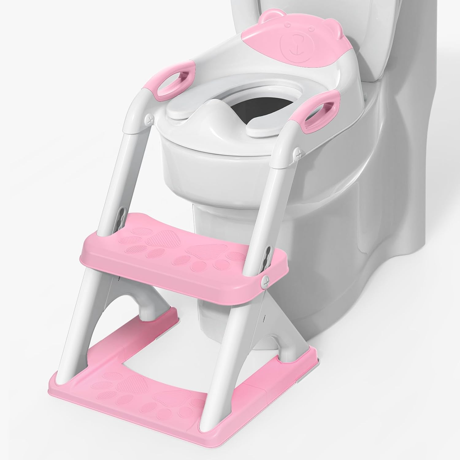 SKYROKU Potty Training Seat with 2-in-1 adjustable ladder
