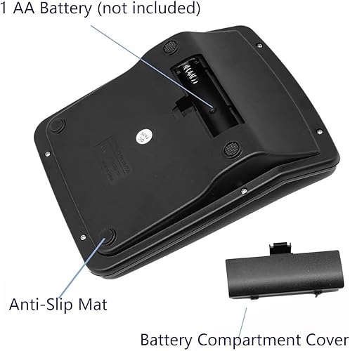 Miniatura 5 de Calculadora de escritorio de oficina, bonita calculadora para niños, calculadoras básicas de escritorio, calculadora financiera simple de doble