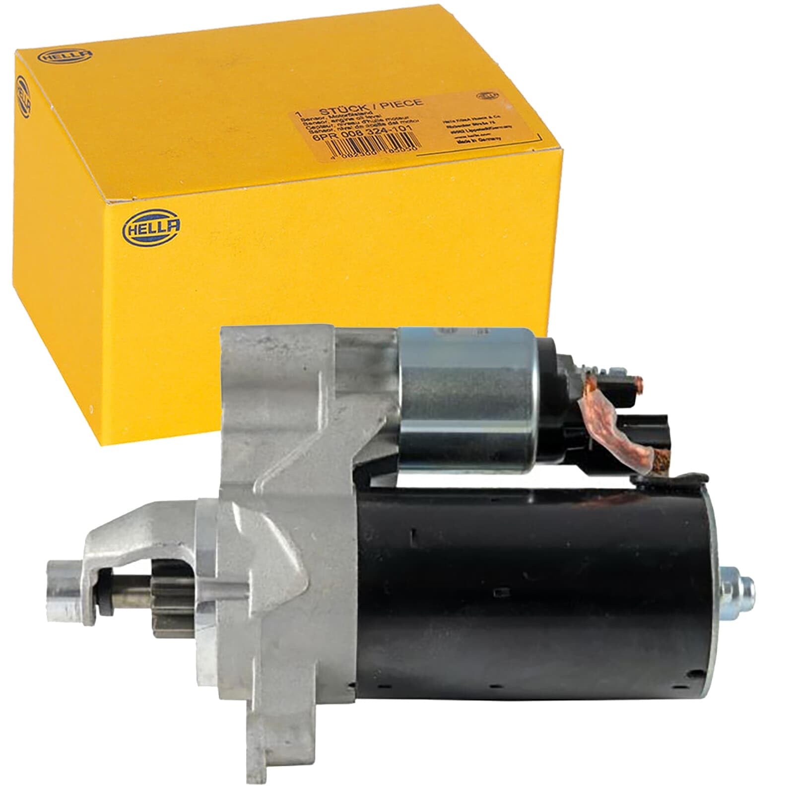 HELLA 8EA 012 528-671 Motor de arranque - 12V - 2.2kW