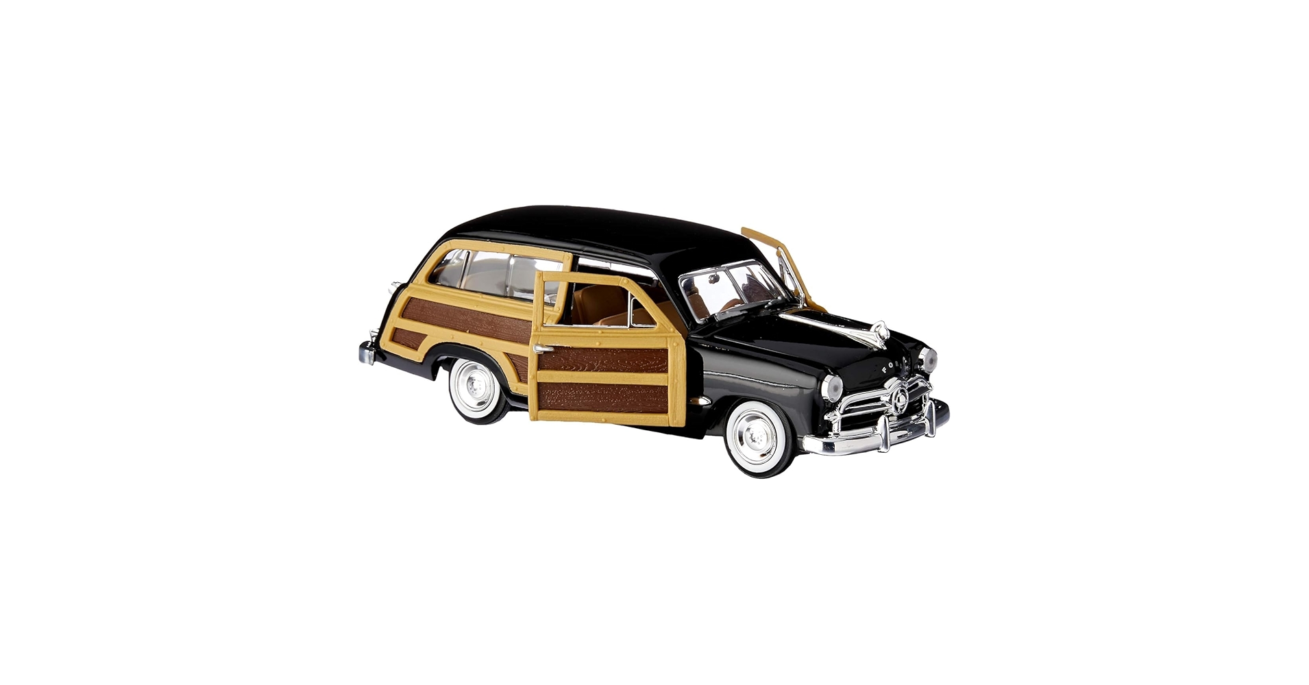 Amazon.com: 1949 Woody Wagon Black 1/24 Diecast Model Car by Amazon.com: 1949 Woody Wagon Black 1/24 Diecast Model Car by