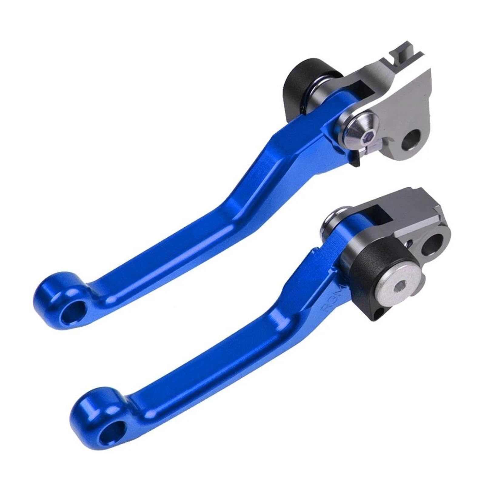 YAXFBRHGC for Yamaha WR450F WR 450F 2001-2015 Motocross CNC Pivot Dirt Bike Brake Clutch Levers(Blue)