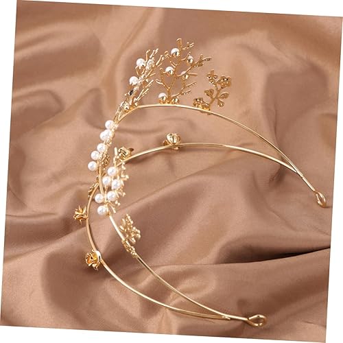 Miniatura 7 de KALLORY Diademas de diamantes de imitación para mujer, diadema de Navidad, disfraz de Papá Noel para adultos, accesorios para el cabello de Navidad,