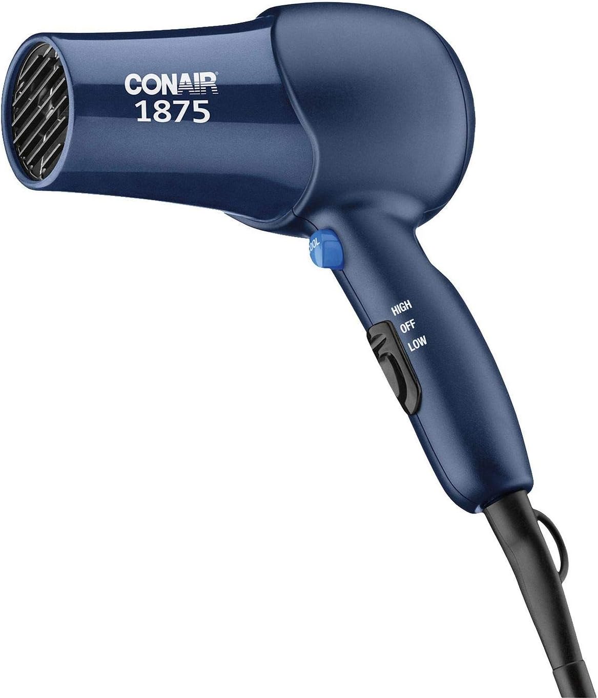 Amazon.com: Conair 1875 vatios de secador de tamaño medio Styler azul :  Belleza y Cuidado Personal