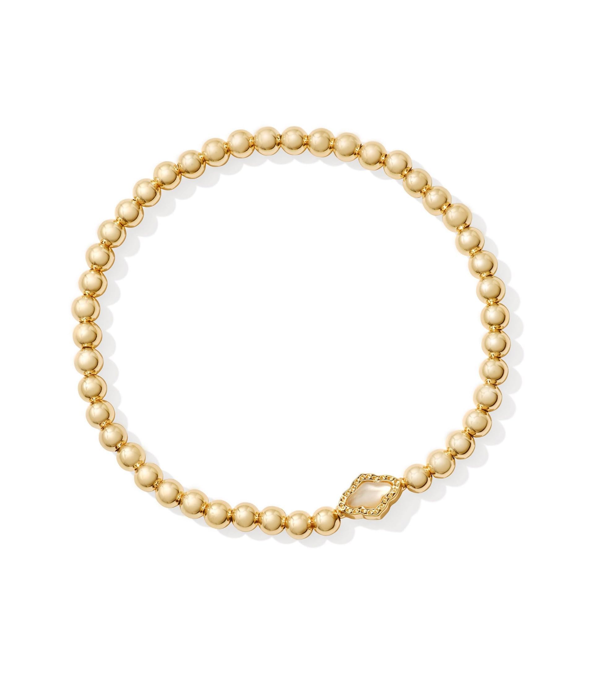 Kendra ScottAbbie Beaded Stretch Brass Bracelet, Fashion Jewelry for Women