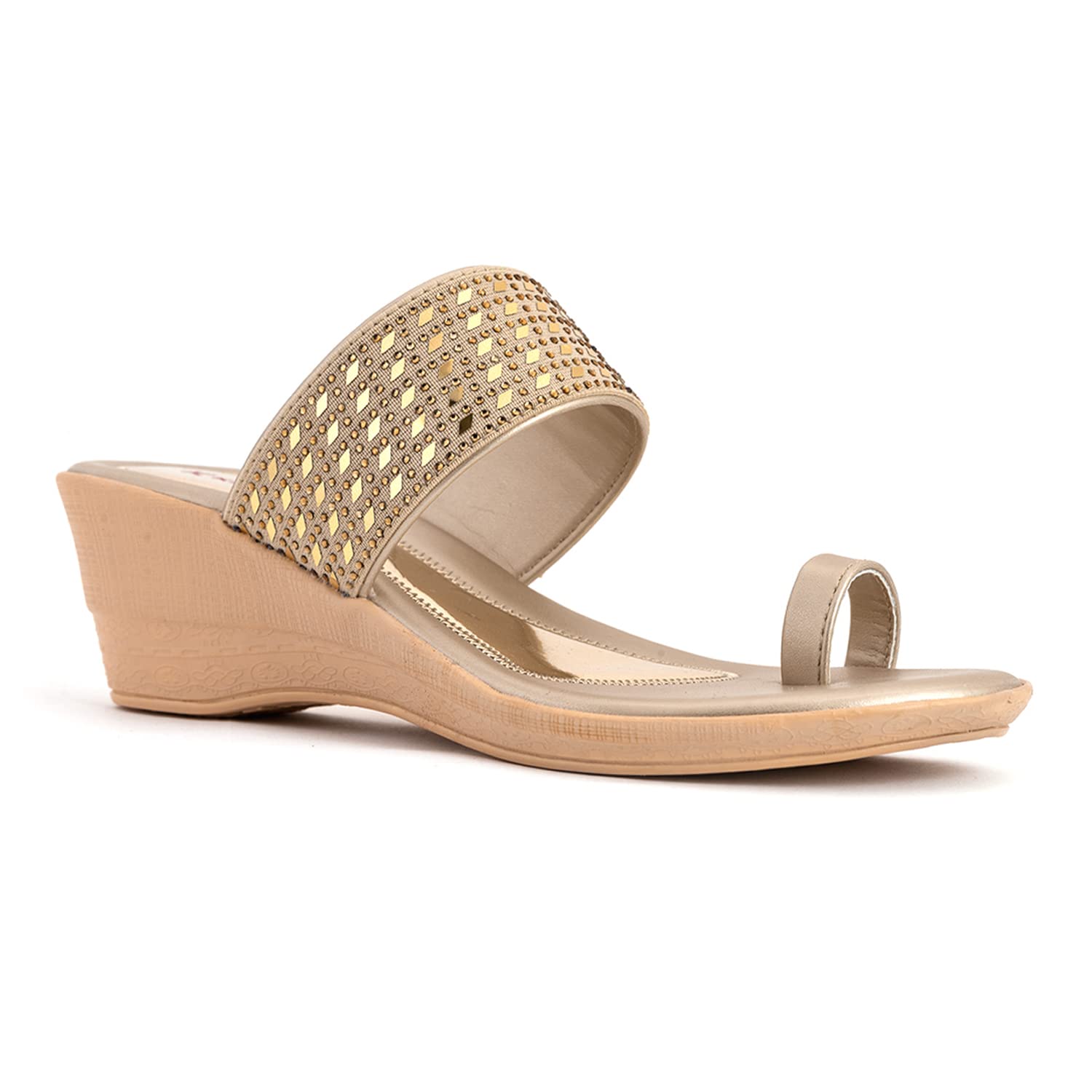 Khadim'sWedge Heel Slip On Sandal for Women