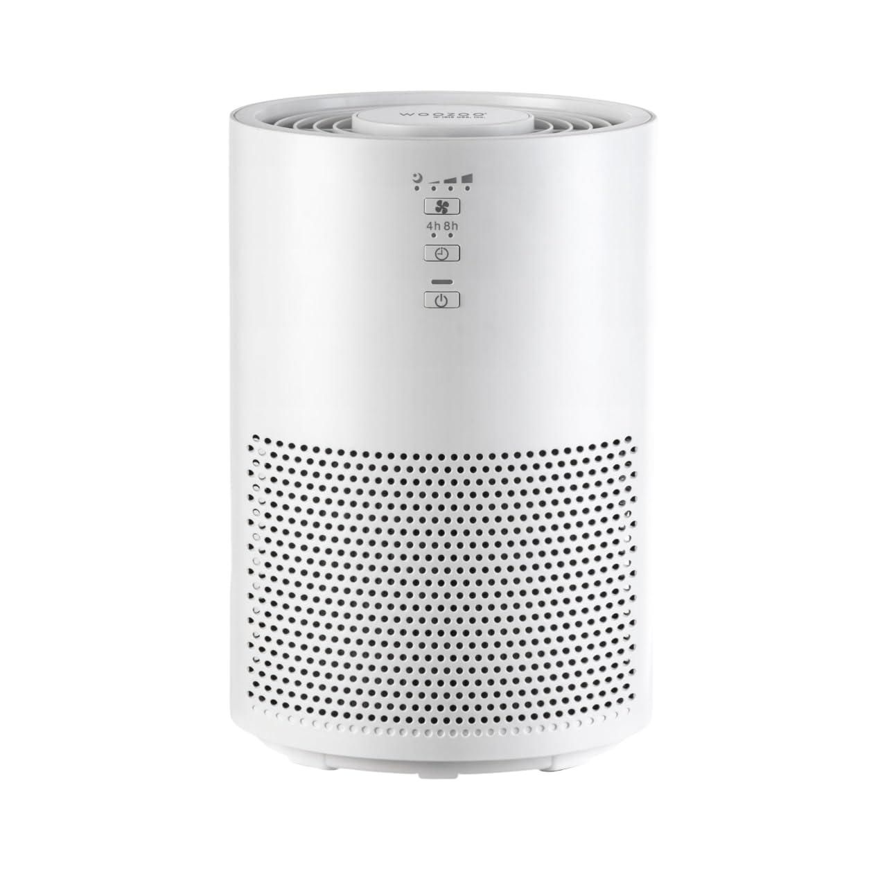 IRIS USA WOOZOO True HEPA Air Purifier, H13 3-in-1 filter removes 99.97% of particles, pet hair, smoke, and odors, covers up to 307 ft², 23W Energy Star motor, ideal for bedrooms and allergies