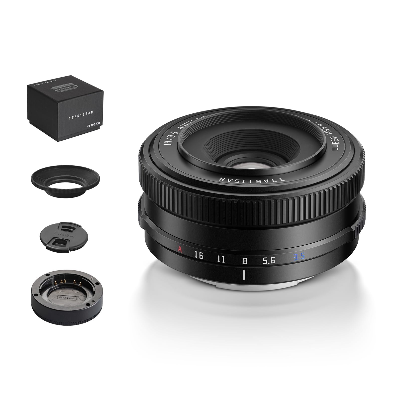 TTArtisan 14mm F3.5 AF Lens for Fuji X-Mount, APS-C Wide Angle