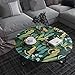 CHIHUT Cheetah Leopard Peel and Stick Wallpaper Jungle Tropical Wildlife Self Adhesive Wallpaper for Living Room Bedroom Removable Green Palm Leaf Contact Paper for Cabinets Walls 17.7” x 100”