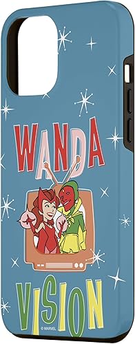 Vista 68 de Funda para TV retro WandaVision Wanda & Vision para iPhone 13 Marvel