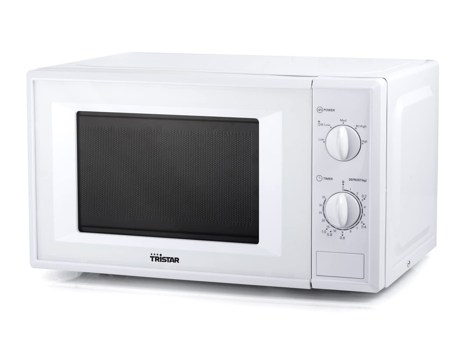 Microonde 20 litri analogico, timer, 5 livelli, 700 Watt, con copertura