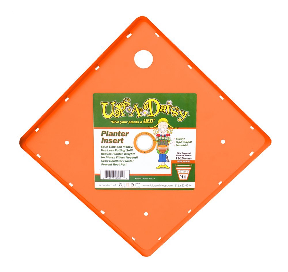 Bloem Ups-A-Daisy Square Planter Lift Insert - 14"