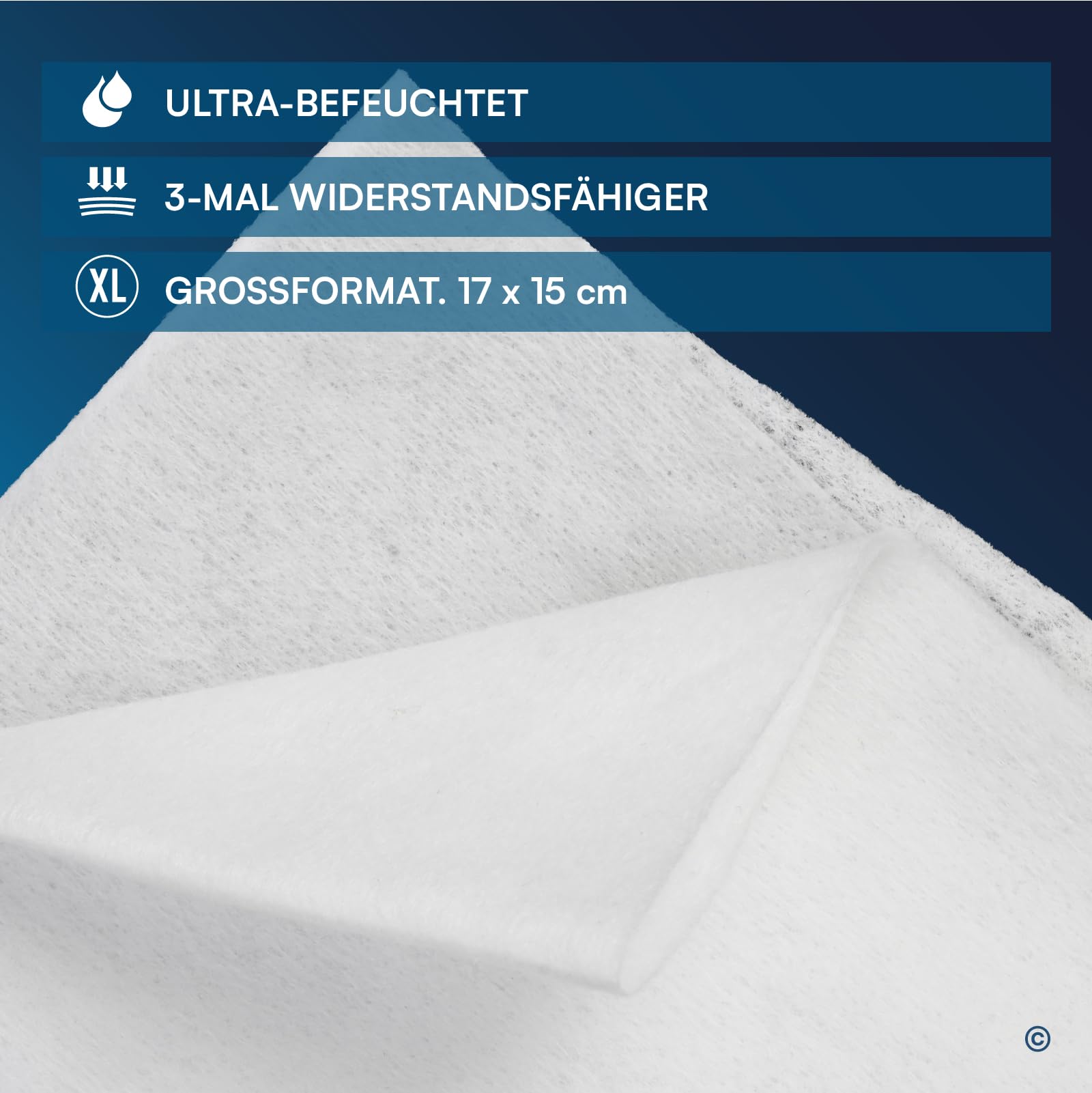 100 Reinigungstücher für Hörgeräte Reinigung Reinigungsmittel Roll-Up Udiclean Wiederverschließbaren Feuchtigkeitssparenden - Spender Maxi Widerstandsfähige Tücher Reinigungsfett Schmutz