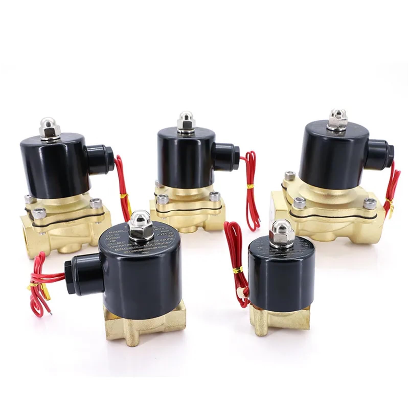 Nageoixsg Dn8 Electric Solenoid Valve Dn10 Dn15 Dn20 Dn25(,Dc24v)
