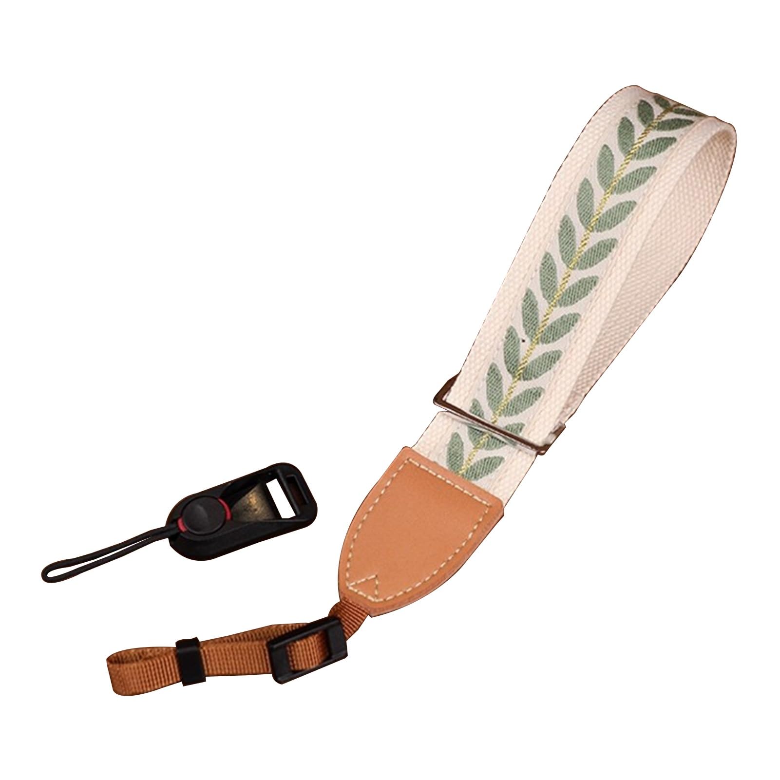 Flyiodfcxv Green Camera Strap, Wove Process, Cotton Camera Wrist Strap Wide And Comfortable, Sturdy