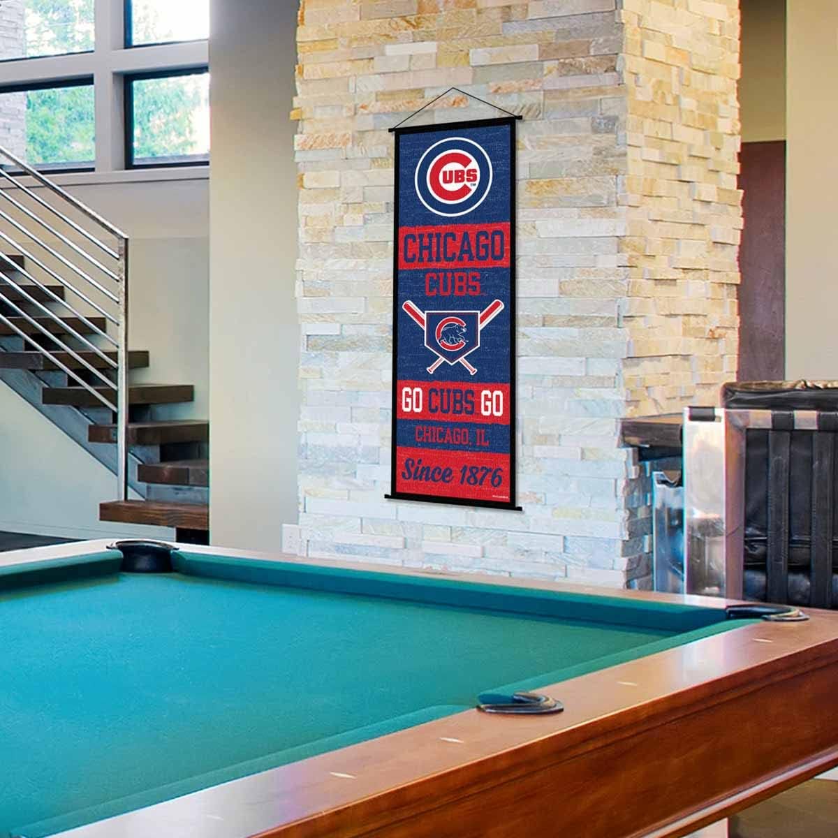 Chicago Baseball Banner and Scroll Sign - Image 3