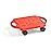 hand2mind Red Heavy-Duty Indoor Scooter Board with Handles, Floor Scooter, Sit Down Scooter, Gym Activities for Kids, Indoor Recess Games, Sport Scooters, Physical Education Equipment, Gross Motor Toy
