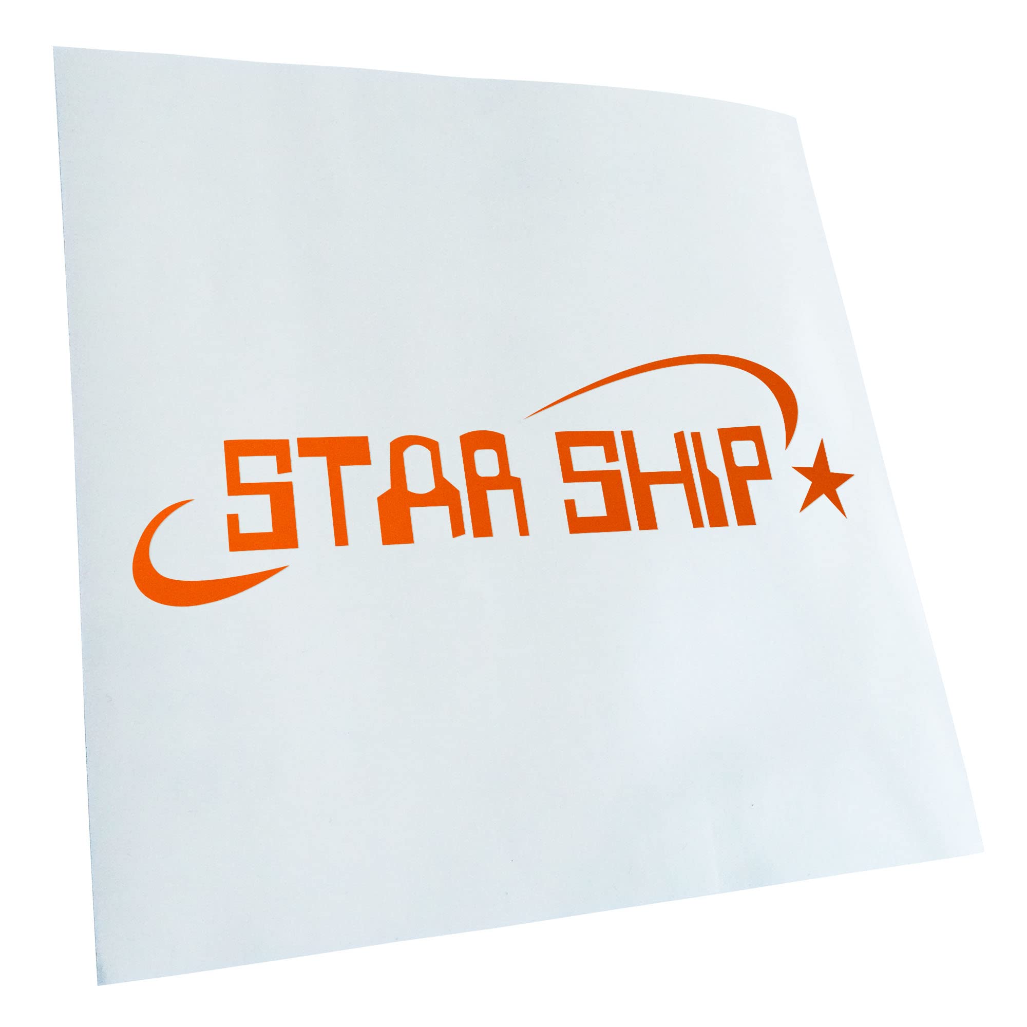 Starship JDM Decal Racing Die Cut Sticker 20 x 6 cm