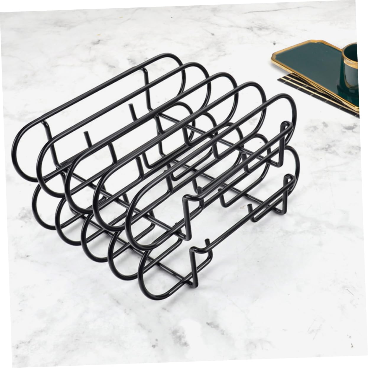 VICASKY Per Barbecue Portatile Supporto per Cottura all per Arrosti e Costolette Facile da Pulire e Resistente