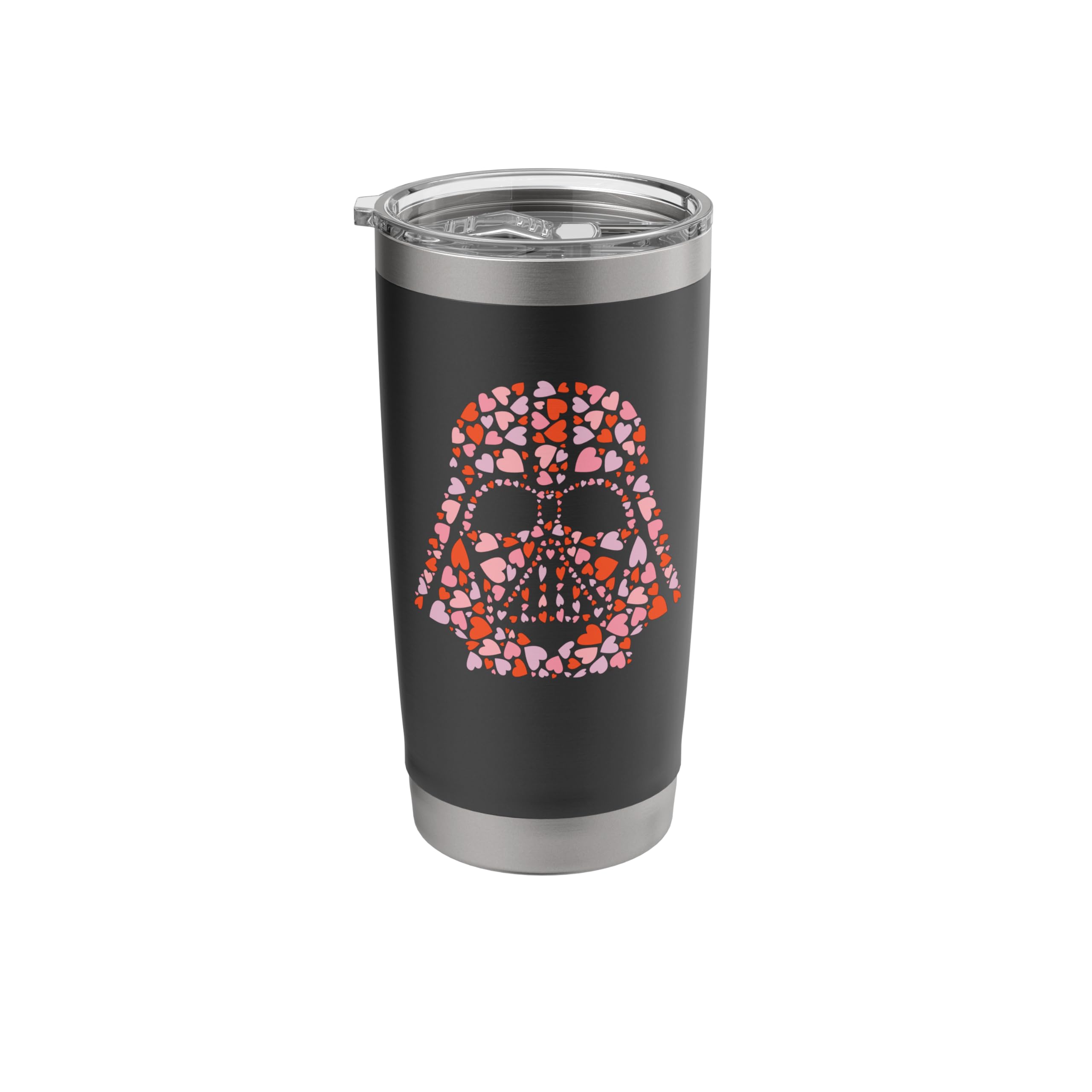 Star Wars Valentine’s Day Darth Vader Helmet Love Hearts Stainless Steel Insulated Tumbler