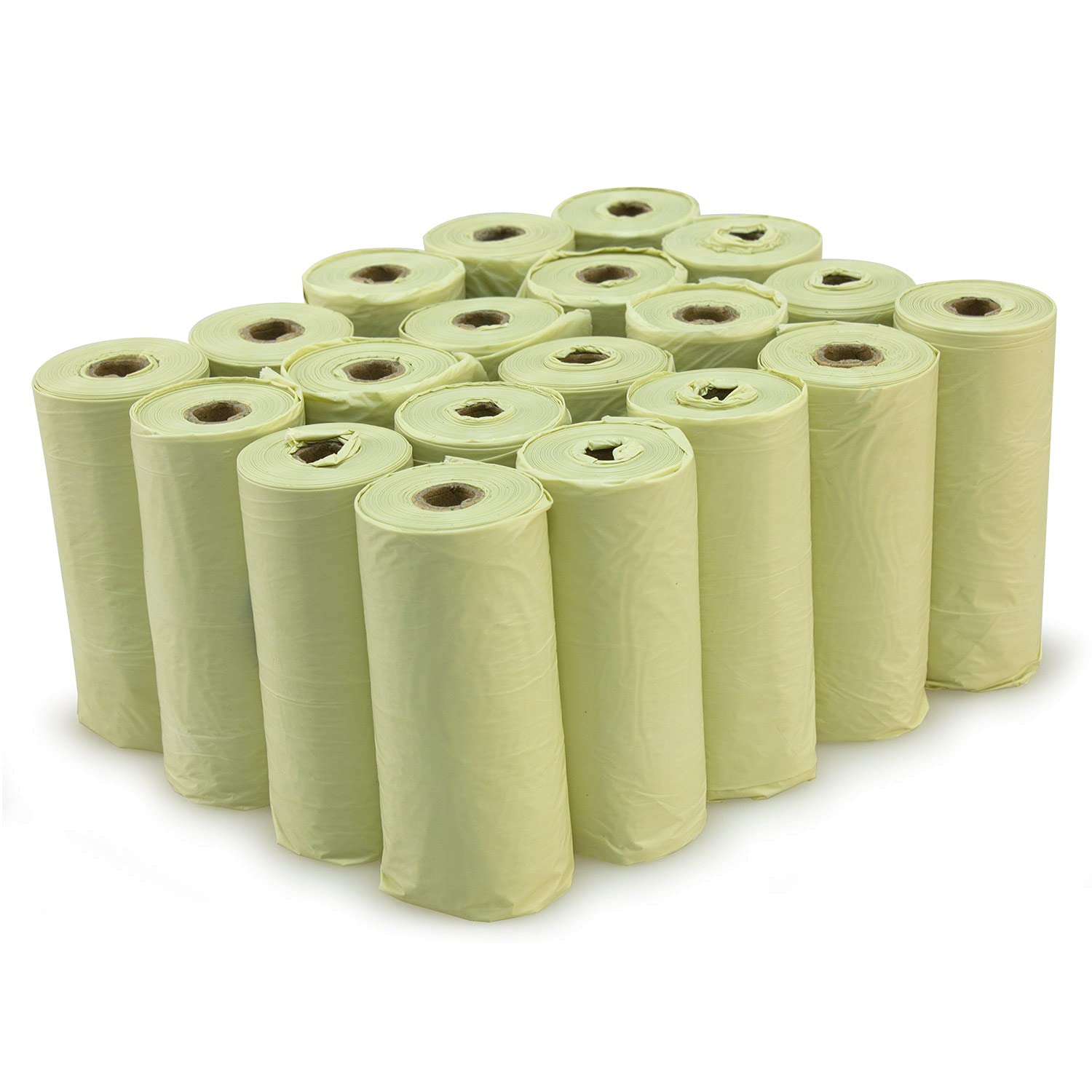 ARQUIVET Bolsas de recambio Bio Compostables para excrementos de perro (20 rollos x 15 bolsas) - Accesorios caninos - Bolsas ecológicas para cacas de perro