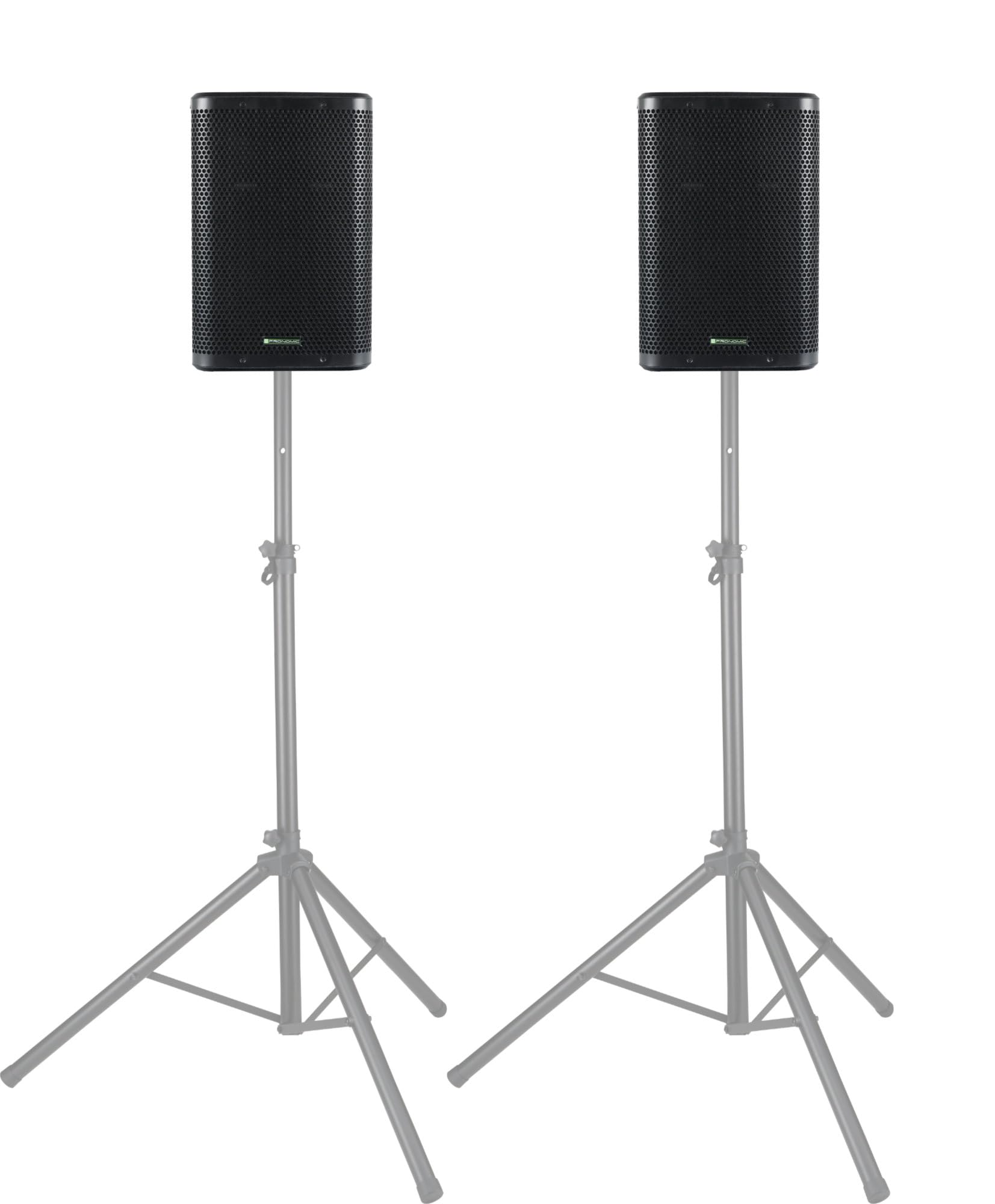 Pronomic C-210 MP 10" Set Stereo Casse Passive - 2 Casse 2-Vie Passive - Potenza: 200 Watt (RMS) Ciascuna, 800 Watt (Peak) - Impedenza: 8 Ohm - Pressione Sonora Massima: 123 dB - Nero