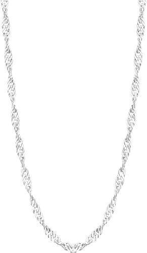 Sofia Milani - Collar para Mujeres en Plata de Ley 925 - Colgante de Cadena de S