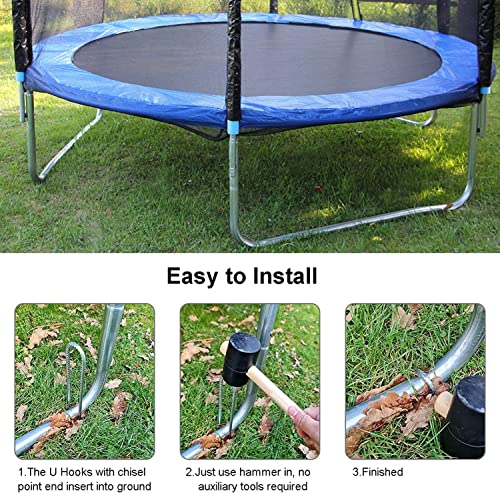 KAHEIGN 6Pz Pioli per Trampolino, 30CM Pali a
