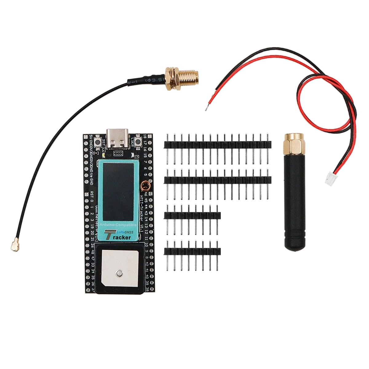 Tracker Wireless Con ESP32-S3 E Display LCD Per Arduino – Supporta WiFi, Bluetooth, LoRa, GPS, GNSS, Batteria Li-Ion