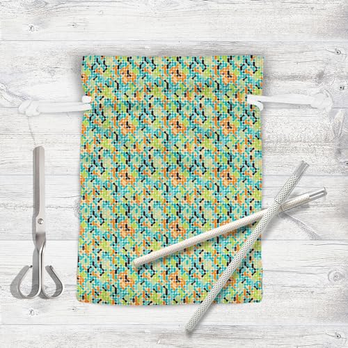 Image of ArtzFolio Retro Style D5 | Pouch Wrist Potli Bag | Bag for Weddings & Casual Parties