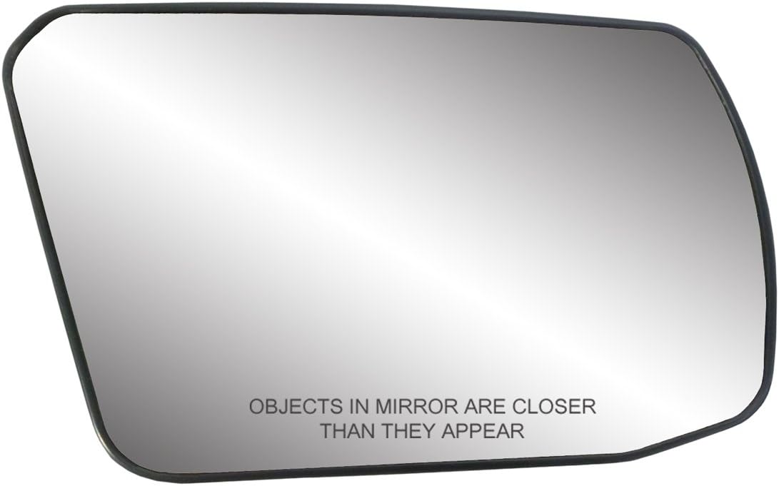 Fit System 80214 Passenger Side Non-Heated Mirror Glass w/Backing Plate, Nissan Altima Coupe, Altima Hybrid, Altima Sedan, Non-Foldaway Mirror, 4 7/16" x 6 3/4" x 7 3/4"