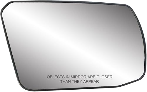 Fit System, repuesto de vidrio de espejo con placa de respaldo para lado derecho (acompañante) para Nissan Altima 2,5L Engine CoupeSedan., Lado de