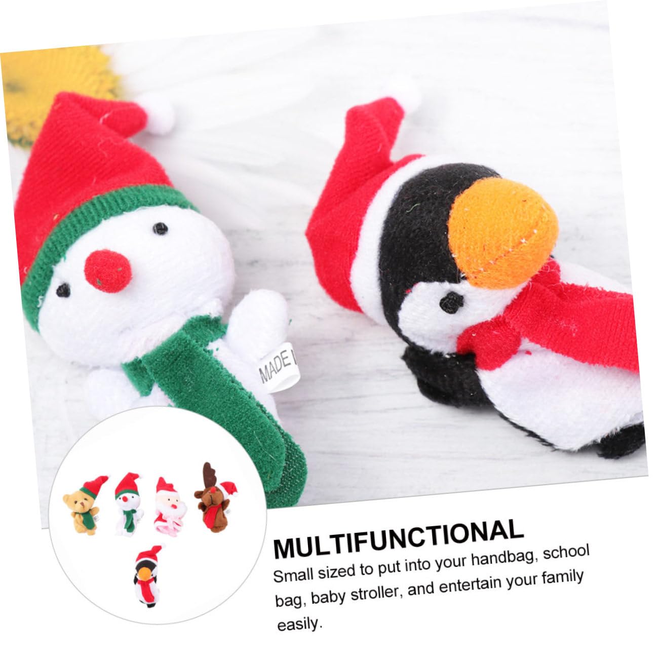 BESTonZON 1 Pc marionnette du père noël de Rangement Pochette Rangement de marionnettes pour à Main en Peluche Jouet pour bébé de bébé Jouet éducatif BESTonZON 1 Pc marionnette du père noël de Rangement Pochette Rangement de marionnettes pour à Main en Peluche Jouet pour bébé de bébé Jouet éducatif