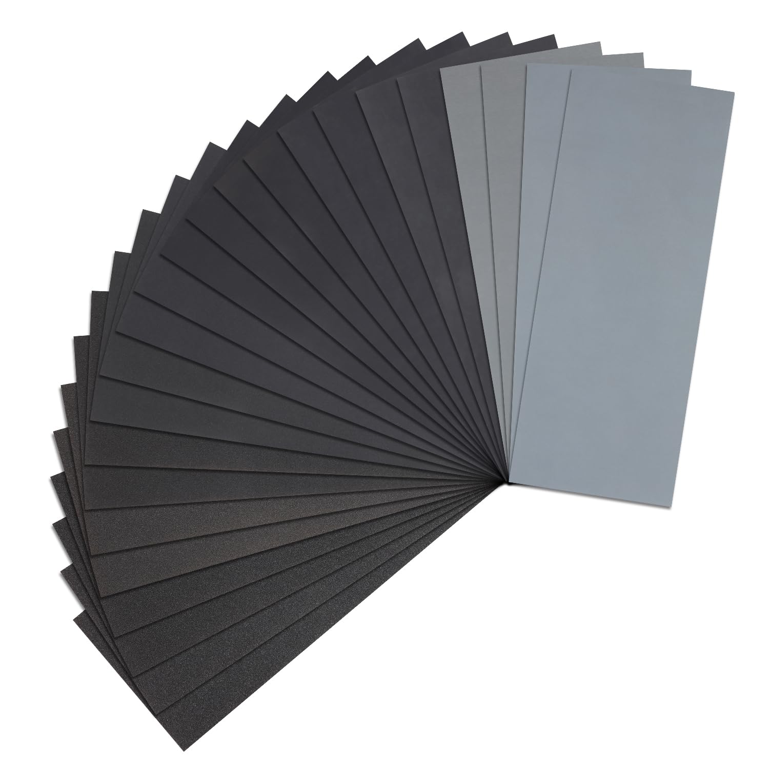 24PCS Sandpaper,Atosun Premium Wet Dry Waterproof Sand Paper | 120 to 3000 Assorted Grit Sanding Paper for Wood Furniture Finishing, Metal Sanding and Automotive Polishing, 9 x 3.6 Inches.