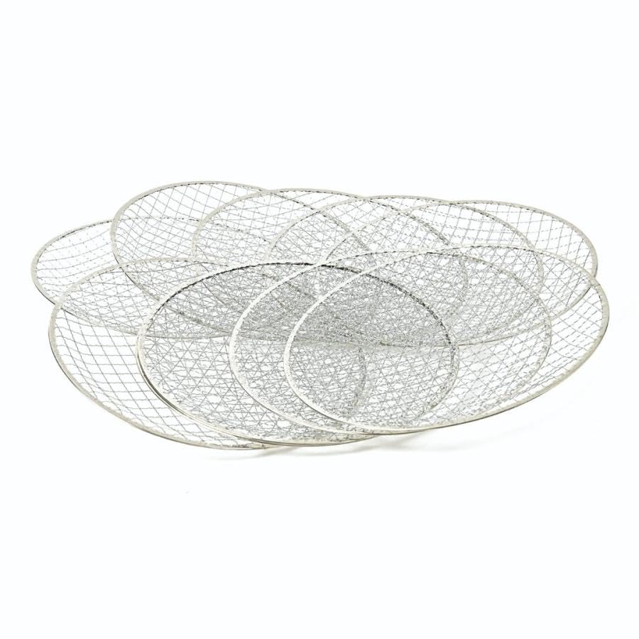 Amazon.co.jp: 使い捨て焼き網 ドーム型28cm 丸網 (20枚) : スポーツ