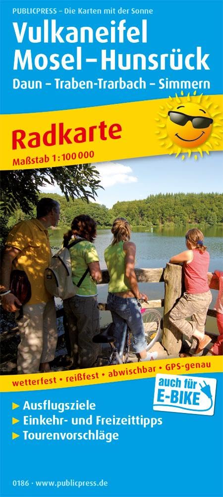 Vulkaneifel - Mosel - Koblenz: Daun - Traben-Trarbach - Simmern. Ausflugsziele, Einkehr- & Freizeittipps, Tourenvorschläge. Radkarte 1 : 000 000 ... - Moselle - Hunsruck, cycling map 1:100,000)