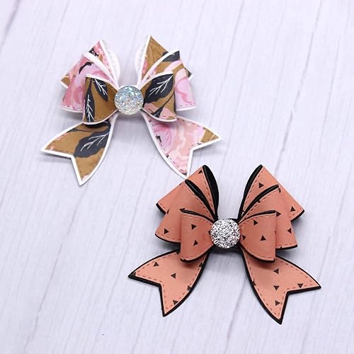 Miniatura 4 de KSCRAFT Plantillas de troqueles de corte de metal con arco de ala de ángel para bricolaje álbum de recortes, decoración en relieve DIY tarjeta de