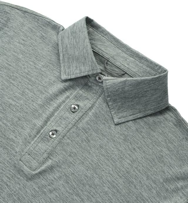 Mossy Oak Polo Sun Shirt for Men with UV Protection for Golf, Fishing, Hiking, or Casual - Image 6