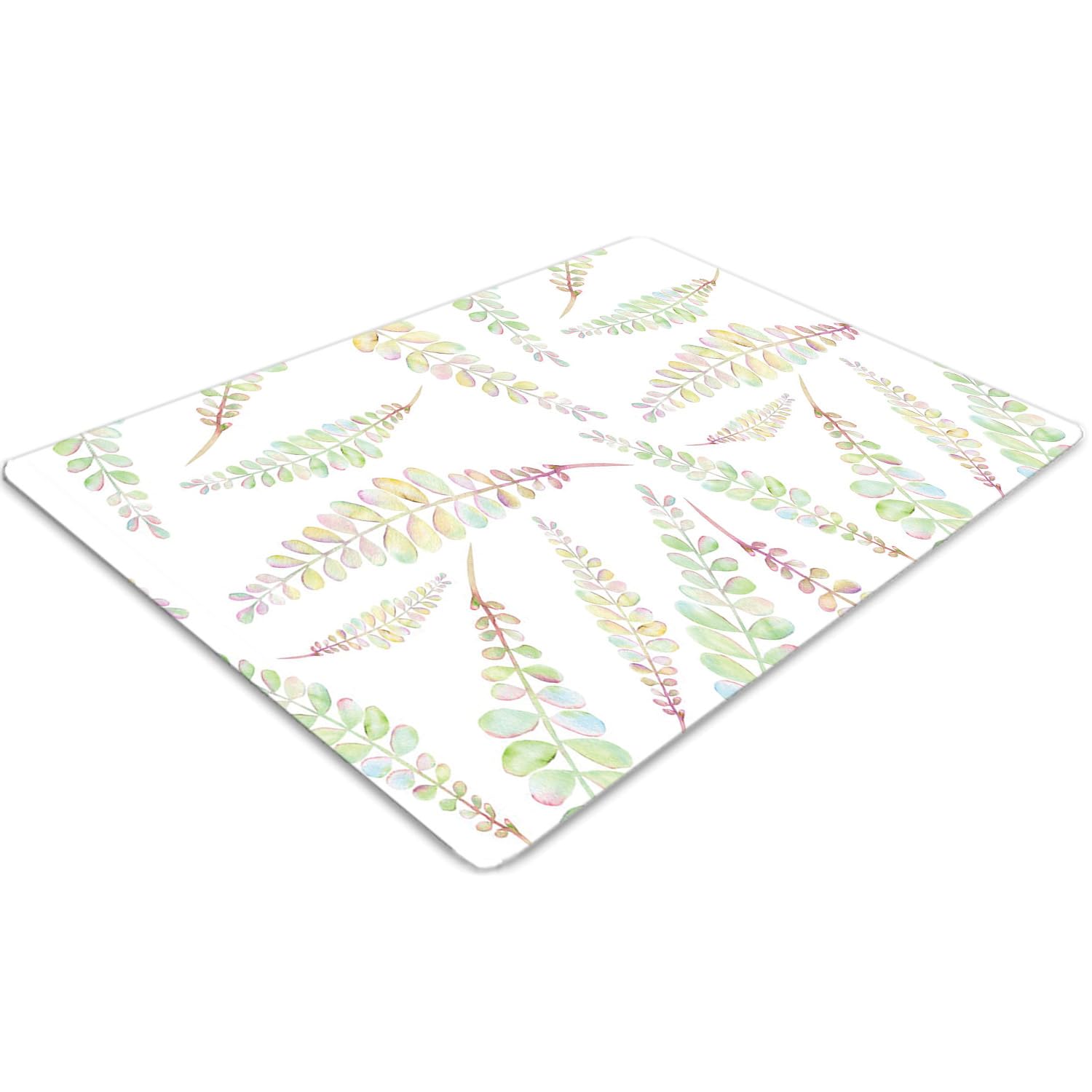 Tapis de chaise protecteur de sol 100x70 cm rectangulaire lavable et antidérapant