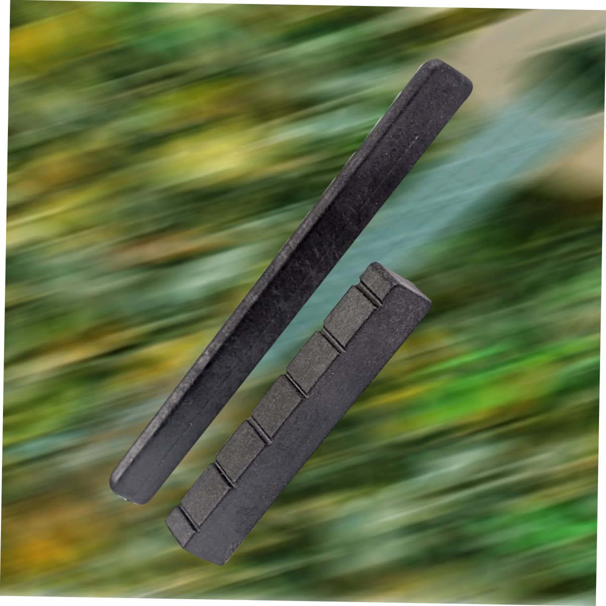 Levemolo Black Kit Guitar Saddle and Nut Kit Replacement Parts for Acoustic Guitar