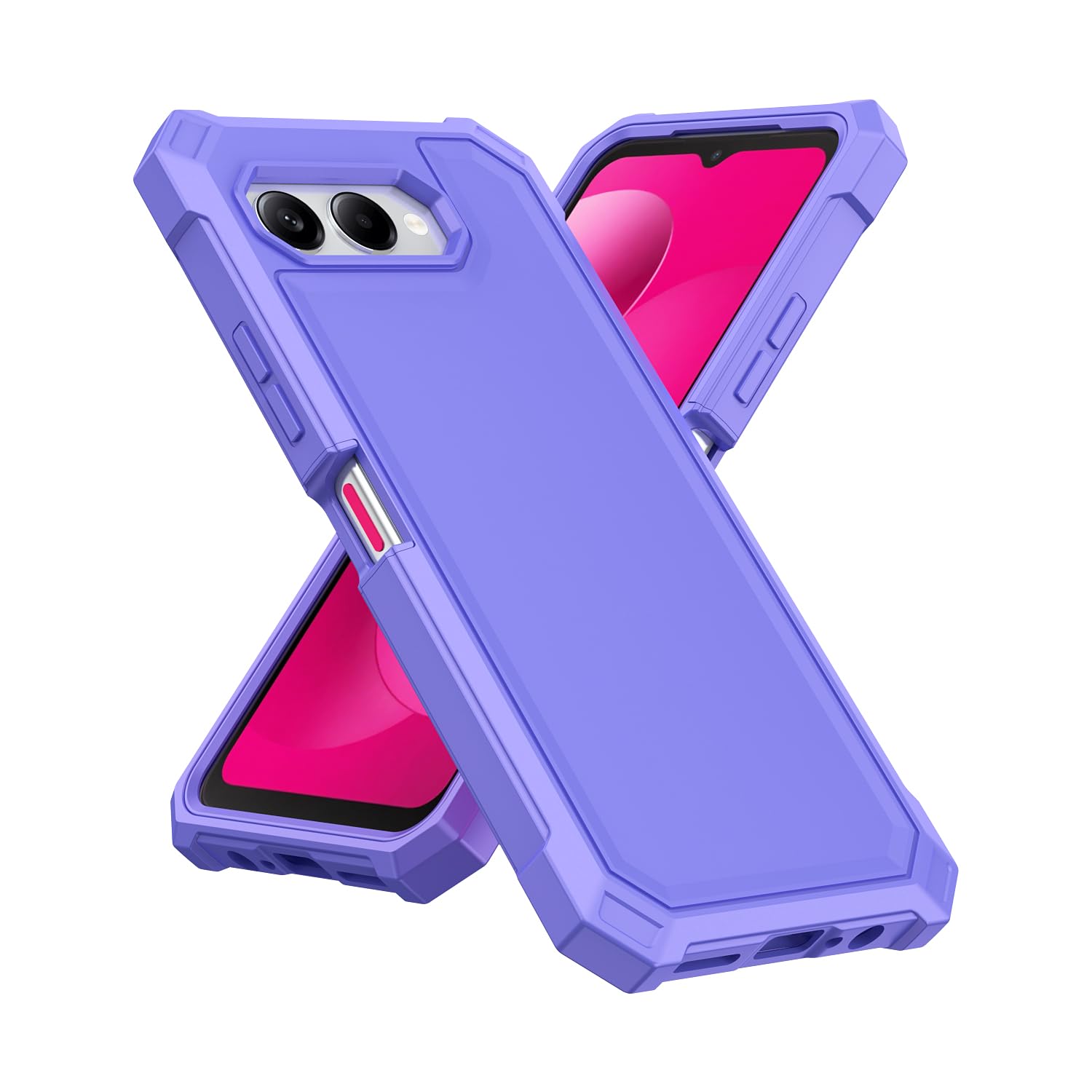 NZND Compatible With Motorola Moto G Stylus 5G (2023) Case With [Built-in Screen Protector], Full-Body Protective Shockproof Rugged Bumper Cover, Impact Resist Durable Phone Case (Sapphire