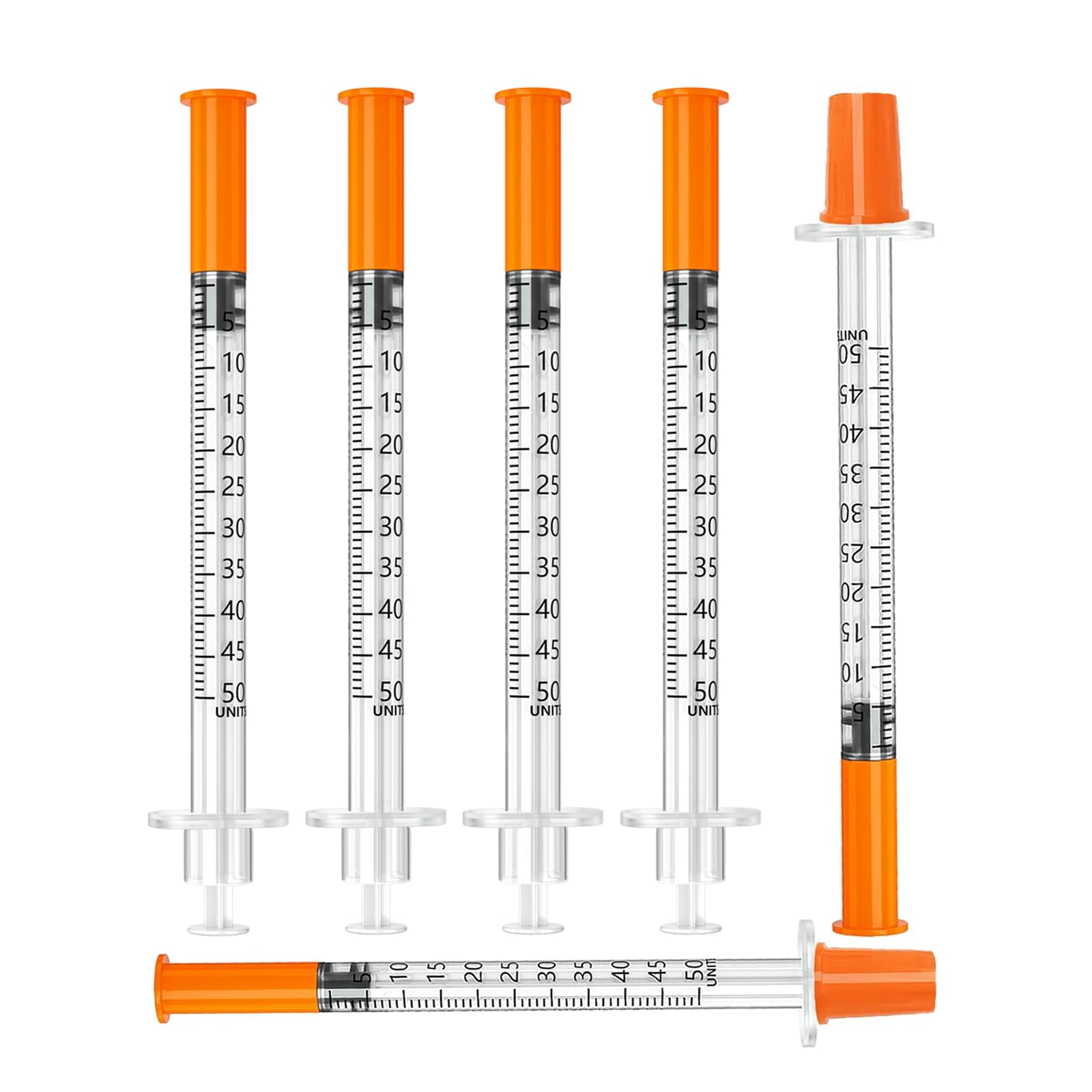 0.5ml 30G 5/16" (8mm) Lab Syrings, Individually Wrapped, Box of 100