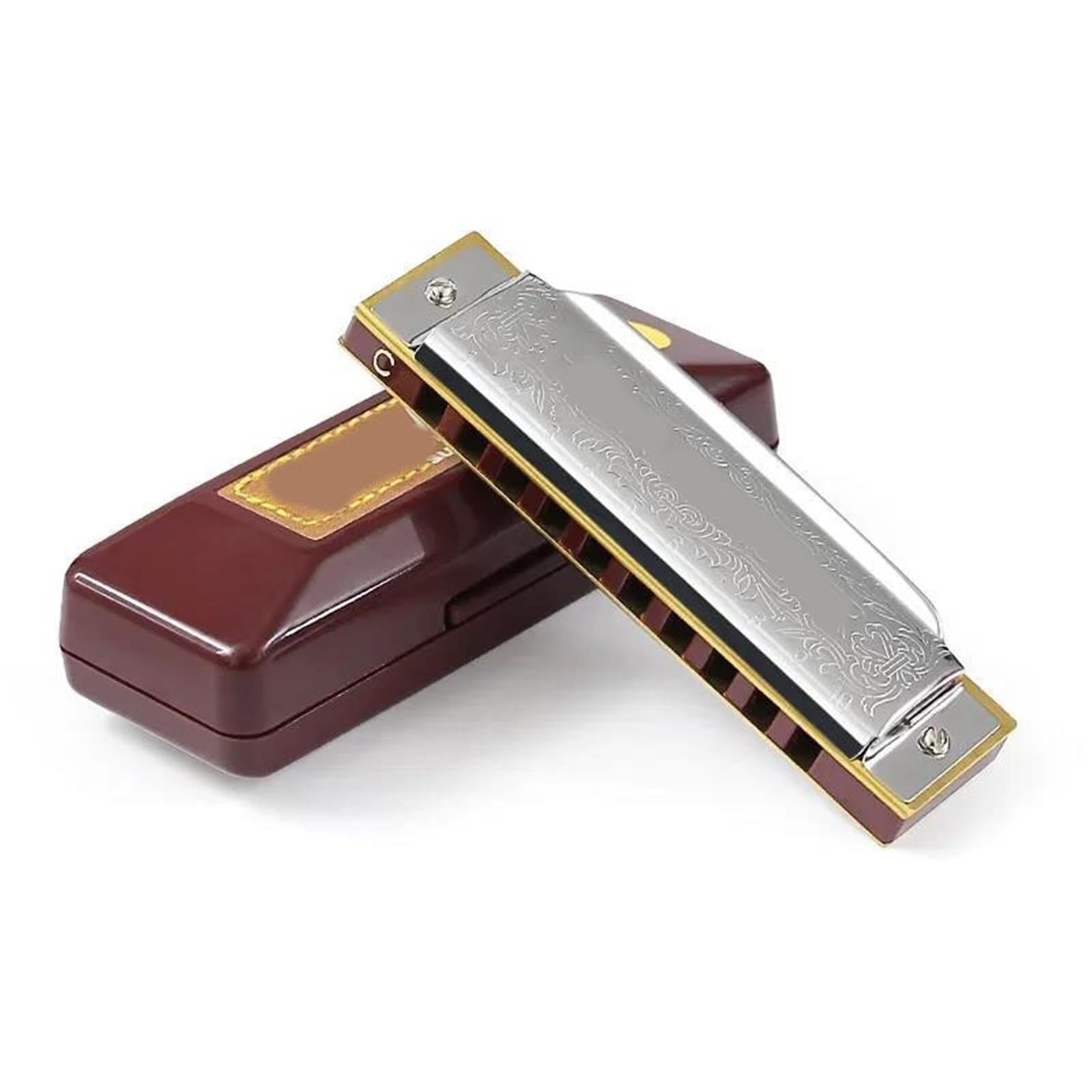 Einsteiger Mundharmonika C-Dur Standard Blues Mundharmonika 10 Löcher 20 Töne Geeignet Für Anfänger