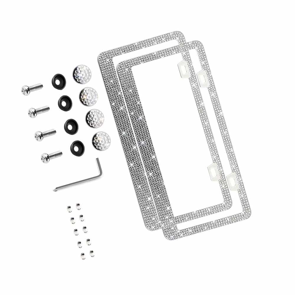 License Plate Frame Covers 2 Pack XCVB0074