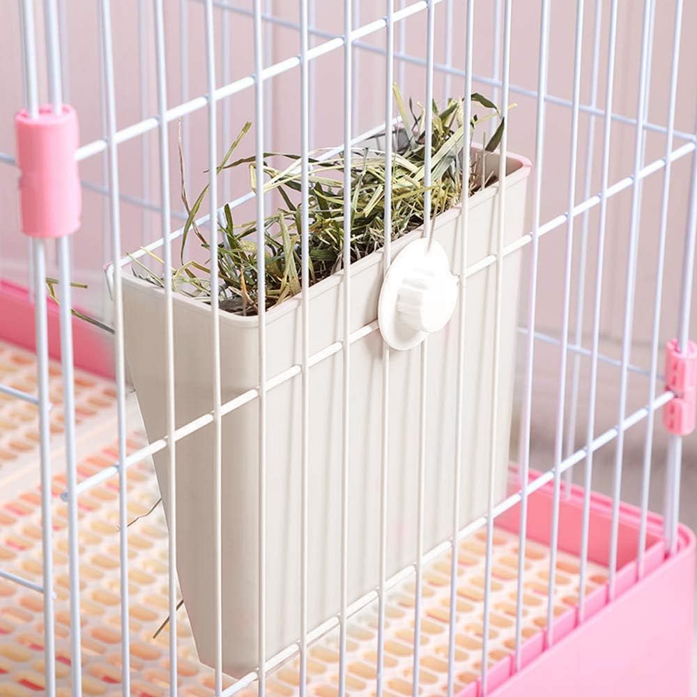 Amazon | うさぎ牧草フィーダー ワイドフィーダー 牧草カウンター 大