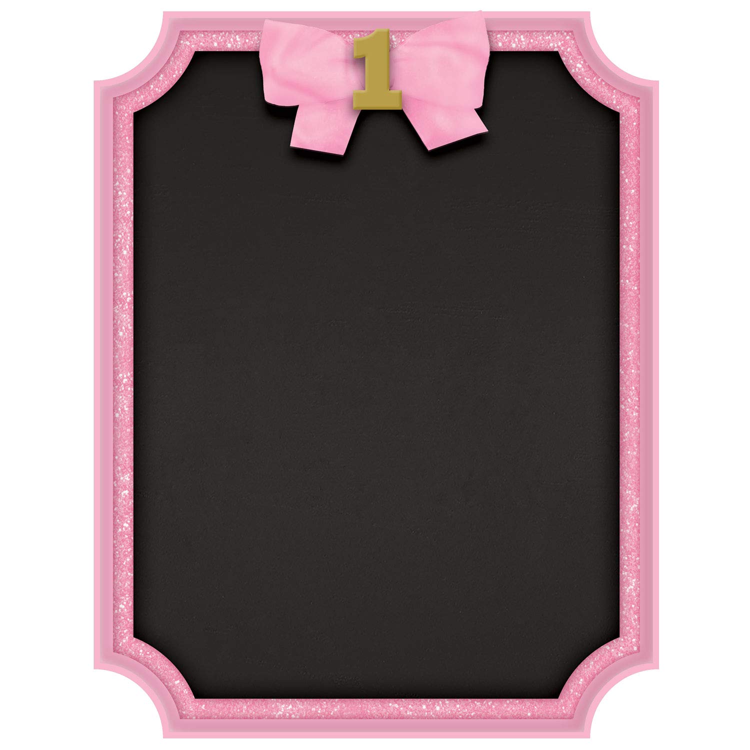 Panneau MDF Chevalet Amscan 241862 pour support stable de table rose