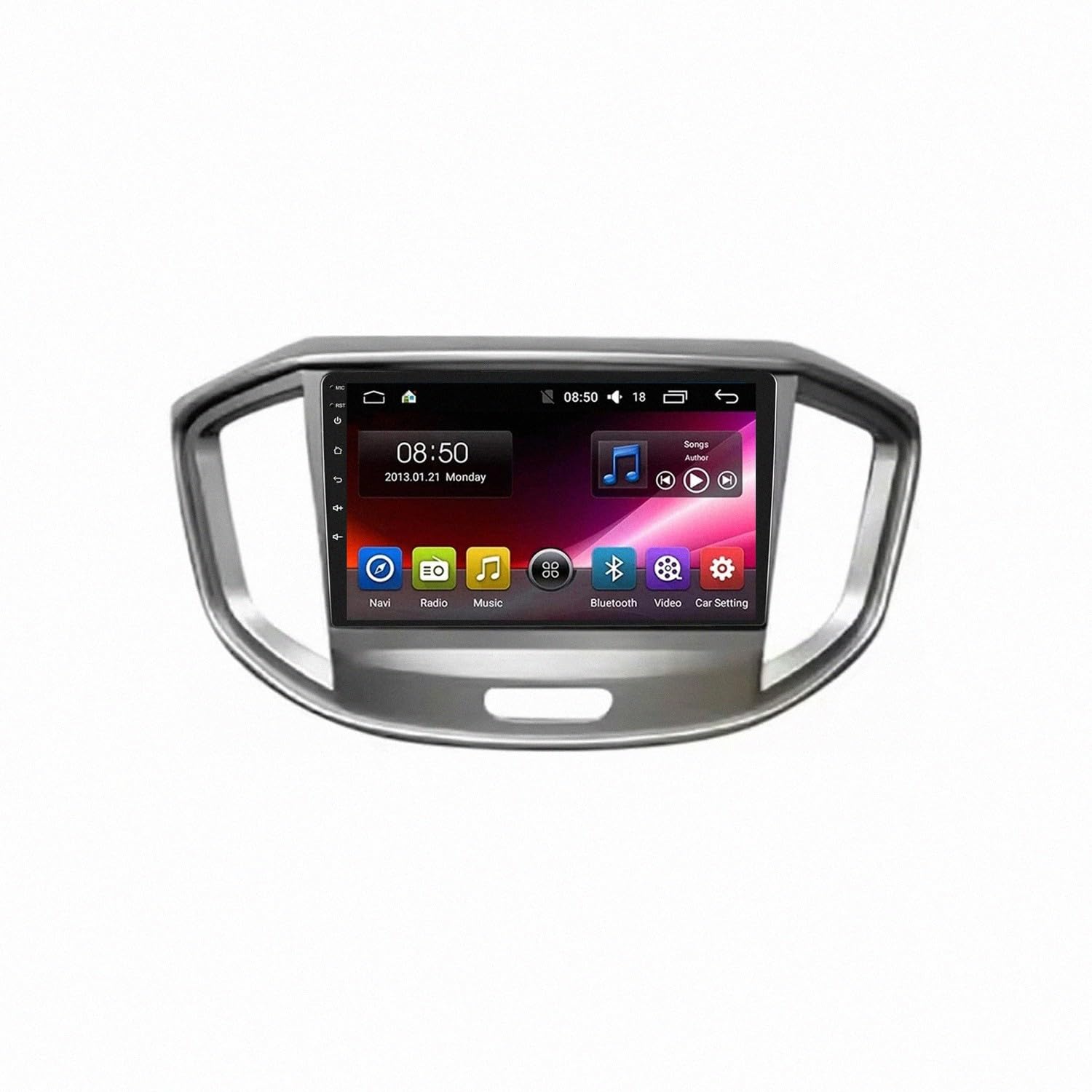 Radio Macchina Touch Screen per JAC Refine M4 2016-2018 Wireless Carplay Android Auto Stereo Auto Bluetooth Ips con Pantalla Táctil con Gps, 8 Nucleo 8G+256G