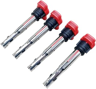 06E905115 Ignition Coil Compatible with Audi A4 A5 A6 A7 A8 Q5 Q7 R8 Compatible with Jetta Golf GTI Tiguan Sciricco Passat CC B7 07K 905 715 G(4 Pcs)