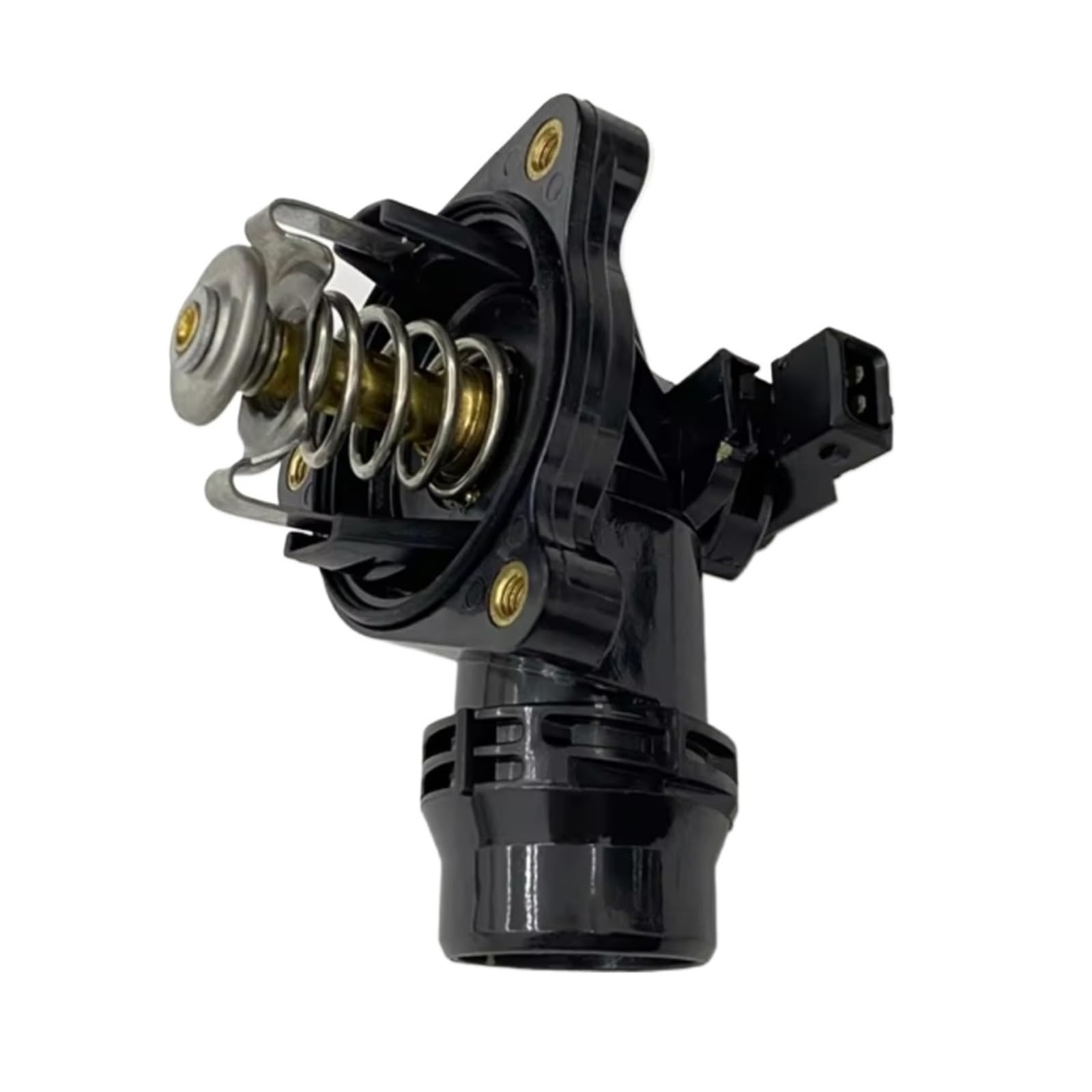 Parti Del Motore Auto Gruppo Termostato Liquido Di Raffreddamento Termostati Uscita Acqua Compatibile Con X1 N46 E46 E85 E83 E87 E90 E91 11537510959 Refrigerante Termostato auto